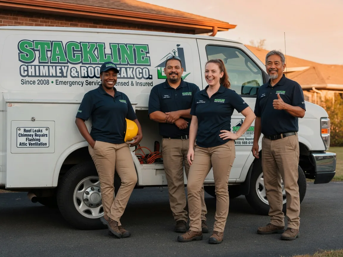 Chimney flashing repair company in Sunderland, MA